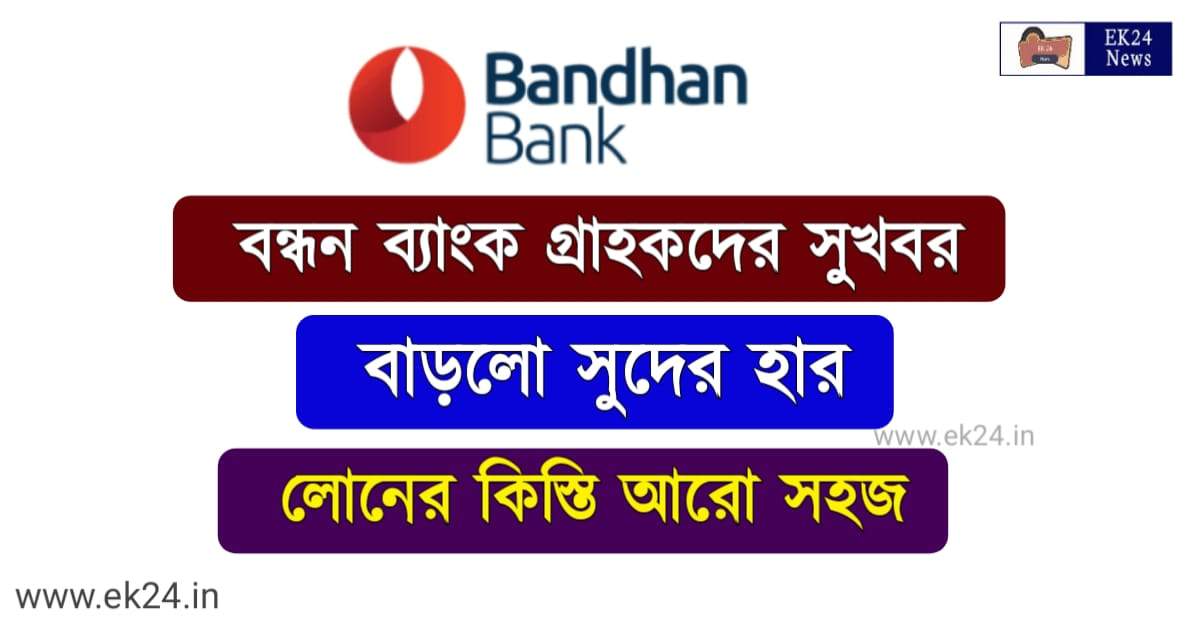 Bandhan Bank Loan and FD interest Rate