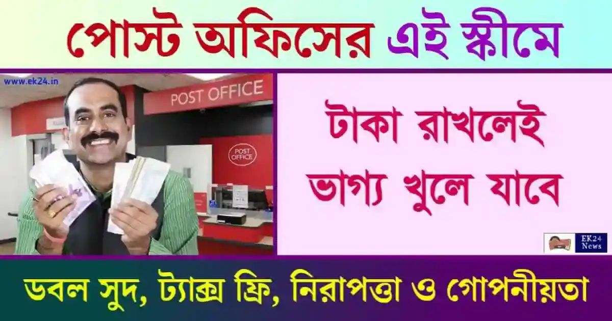 Post Office Time Deposit - পোস্ট অফিস টাইম ডিপোজিট স্কিমে টাকা রাখলেই ...